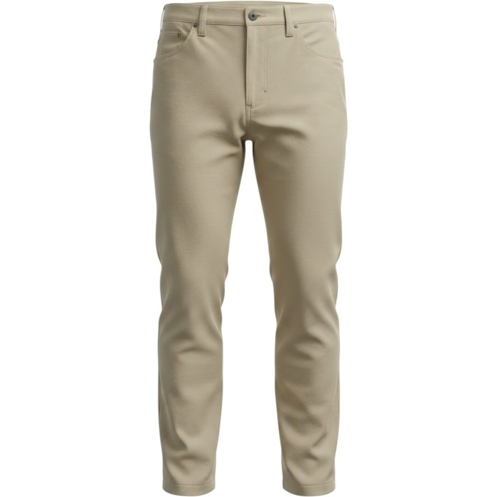 Lululemon ABC Pants Men 32 Khaki Tan Slim Fit 5 Pocket Warpstreme Casual